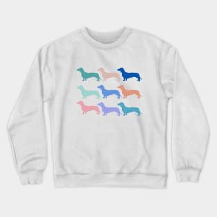 Doxie Daschund Weiner Dogs Crewneck Sweatshirt